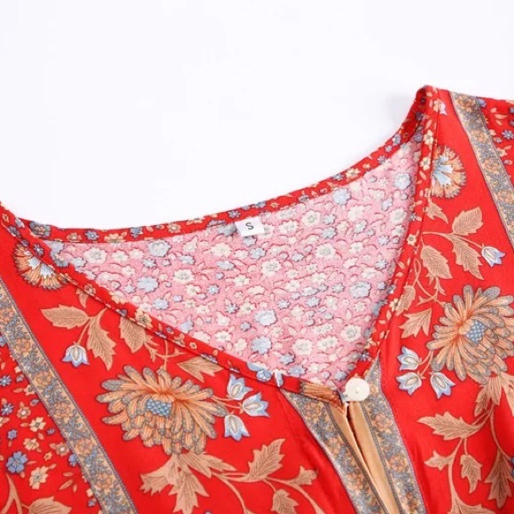 Floral Mini Dress - Picture 14 of 15